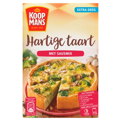 Koopmans Hartige taartmix Doos 260 g