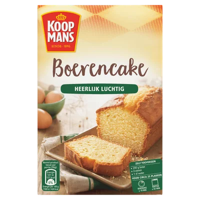 Koopmans Boerencake bakmix