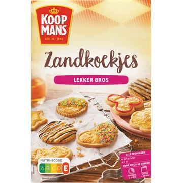 Koopmans Zandkoekjes Bakmix 400 g