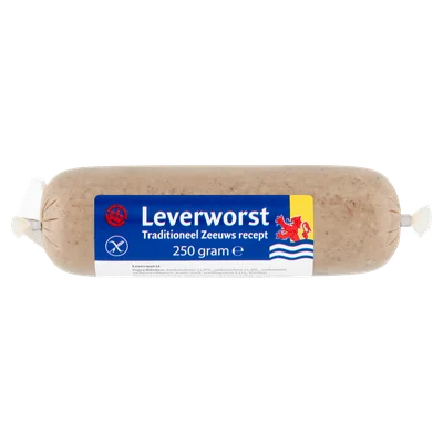 Kroon Zeeuwse leverworst Krimp 250 g