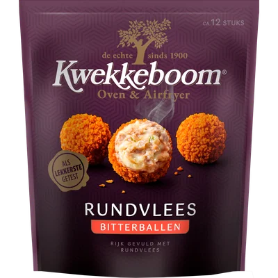 Kwekkeboom Borrelsnacks bitterballen 12 stuks