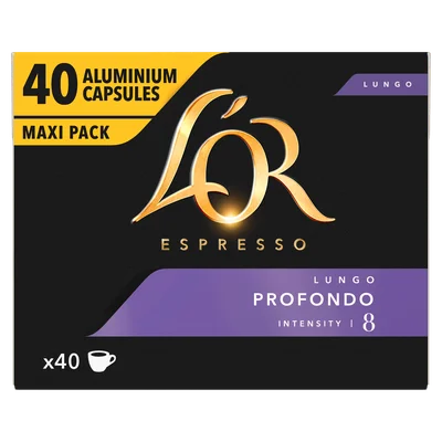 L'Or Lungo profondo koffiecups Doos 40 st