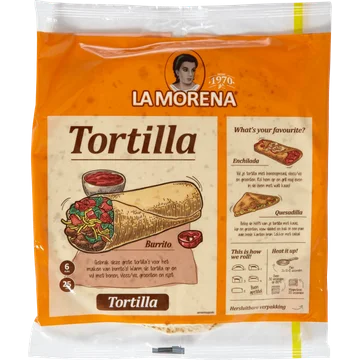 La Morena Tortilla Wrap Naturel 370 g