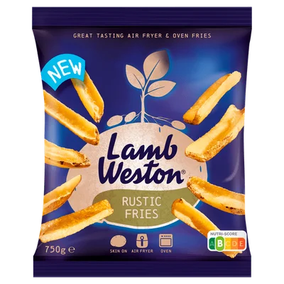 Lamb Weston Rustic Fries Zak 750 g