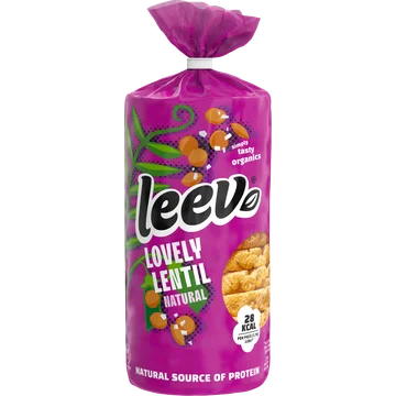 Leev® bio LOVELY LENTIL cakes natural 100g