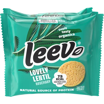 Leev Protein wafels lentil rosemary