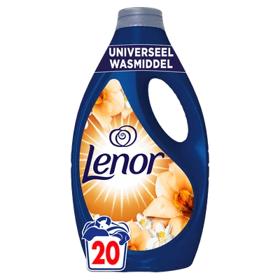 Lenor Amber &amp; gouden orchidee vloeibaar Fles 900 ml