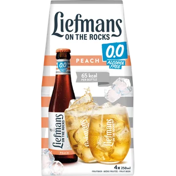 Liefmans Fruitbier Peach 0% 4x250ML