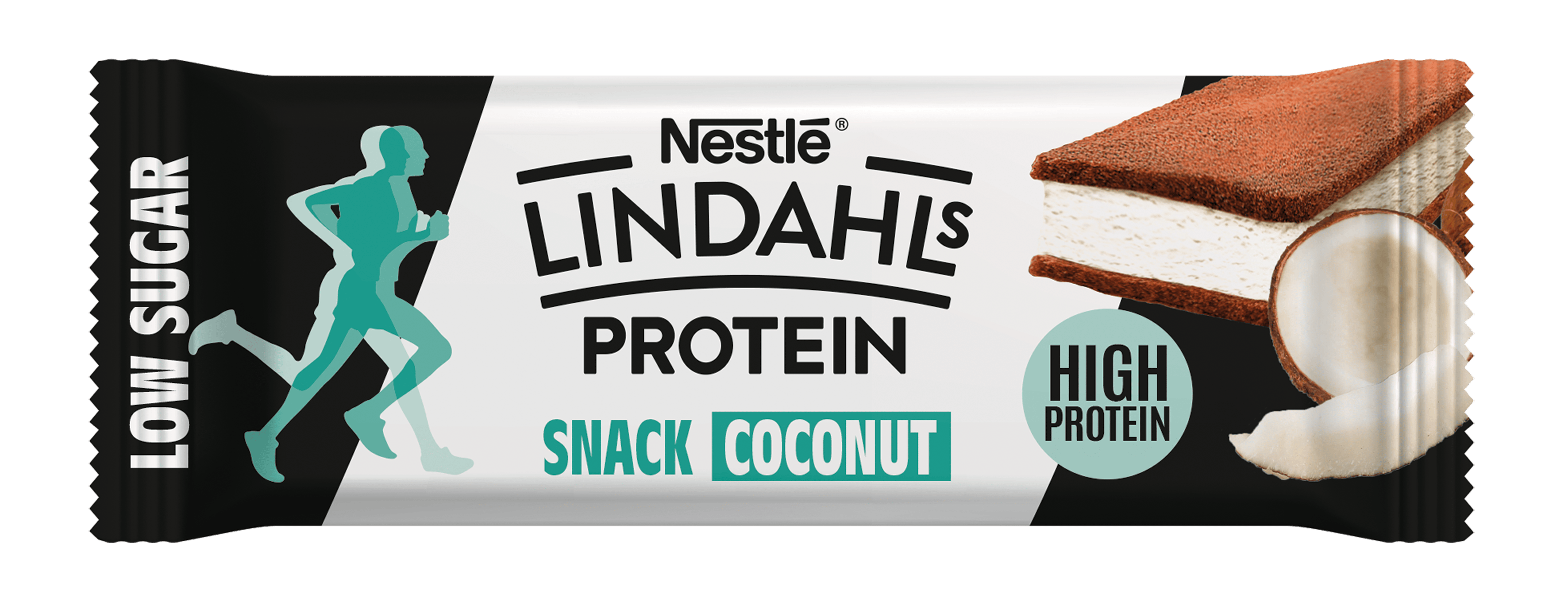 Lindahls proteine snack coconut Zak 40 g