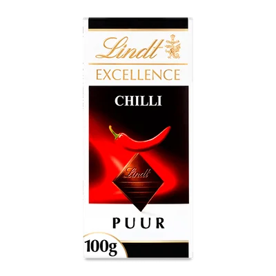Lindt Excellence chili Doos 100 g