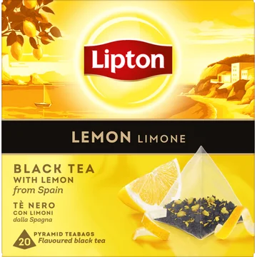Lipton Zwarte Thee lemon
