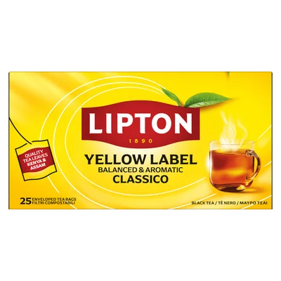 Lipton Thee Yellow Label Doos 25 st