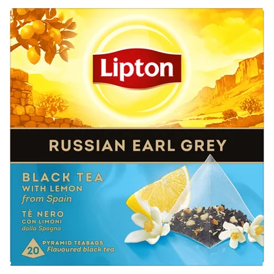 Lipton Russian grey Thee Doos 20 st
