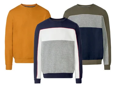 LIVERGY® Sweater voor heren, katoen en polyester
