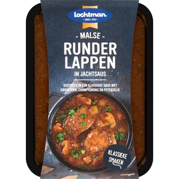 Lochtman Malse Runderlappen in Jachtsaus 500 g