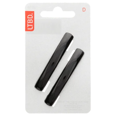 LTBD Haarspeld 2 klein zwart plastic