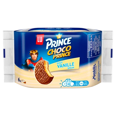 Lu Prince Choco koeken chocolade vanille Doos 171 g