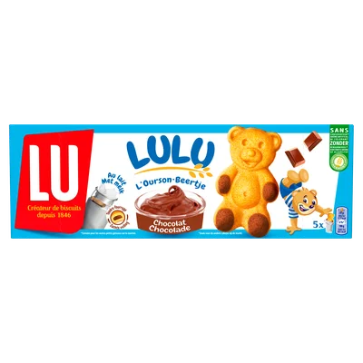 Lu Beertje Chocolade Cakejes Doos 150 g
