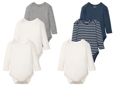 lupilu® 3 ribrompertjes voor babyjongens