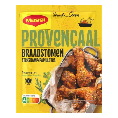 Maggi Braadstomen kip provencaal