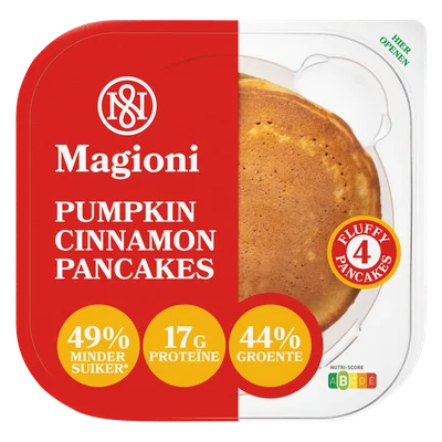 Magioni Pancakes Pumpkin Cinnamon