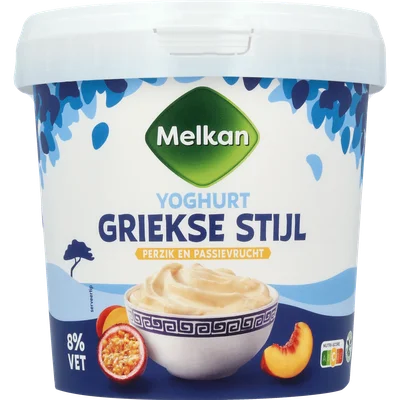 Melkan Griekse stijl passievrucht