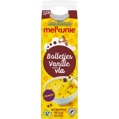 Melkunie Bolletjes vanillevla crunch