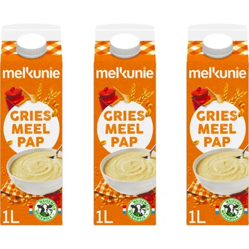 Melkunie Griesmeelpap 3x 1 L