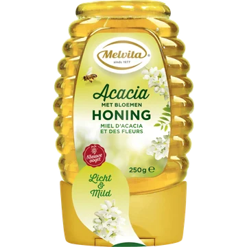 Melvita Acacia met Bloemen Honing Licht & Mild 250 g
