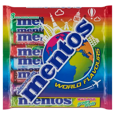 Mentos World Flavours 8-pack
