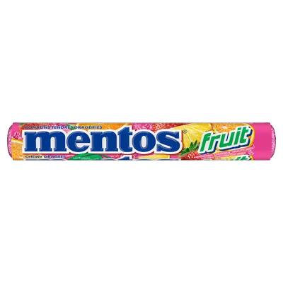 Mentos Fruit single Rol 37 g