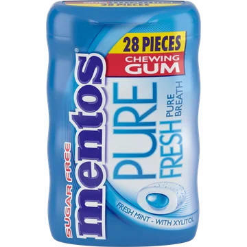 Mentos Gum Freshmint 28 Stuks