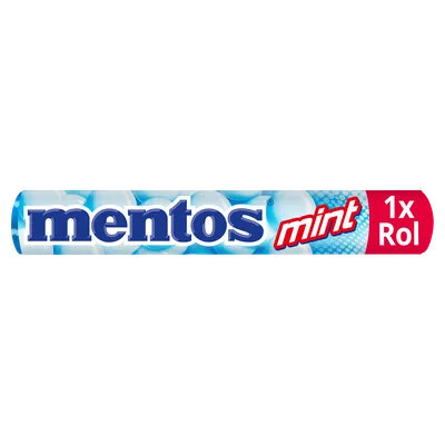 Mentos Mint single rol 37 g