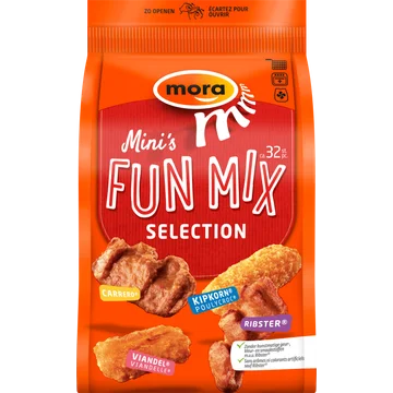 Mora Mini's Funmix Selection 32 Stuks 504 g