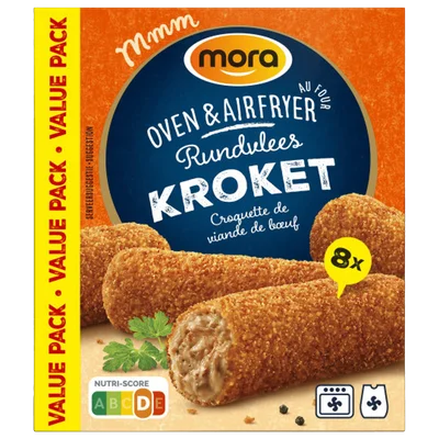 Mora Oven &amp; Airfryer rundvlees krok Doos 8 st