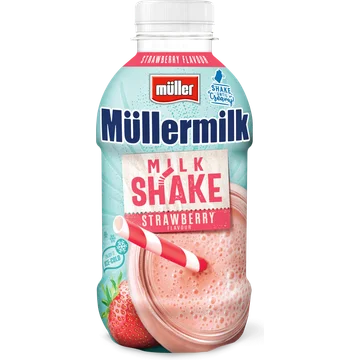 Müller Müllermilk Milkshake Strawberry Flavour 400 g