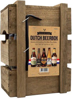 MULTI CADEAU Dutch Beerbox Set 5 st