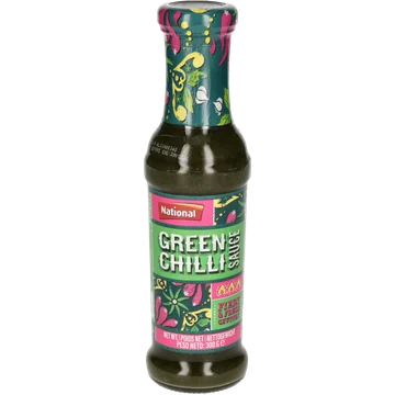 National Green Chili Sauce 300g