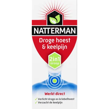 Natterman Droge Hoest en Keelpijn 150ML