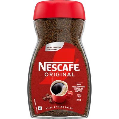 Nescafé Oploskoffie rood melange
