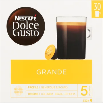 NESCAFÉ Dolce Gusto, Koffiecapsules Grande, 30 cups, 255 gr