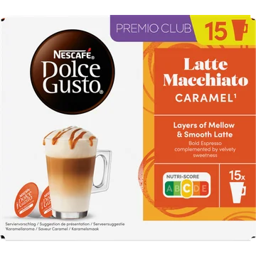 NESCAFÉ Dolce Gusto, Koffiecapsules Caramel Macchiato, 30 cups, 273 gr