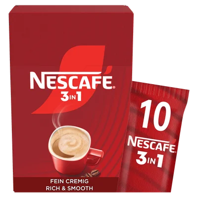 Nescafe Oploskoffie classic 3in1 Doos 10 st