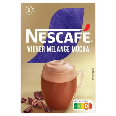 Nescafé Oploskoffie wiener melange 8 st.