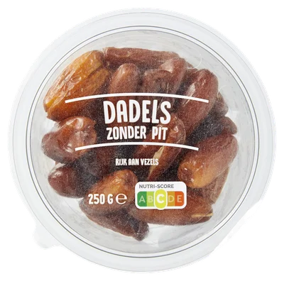 Neutraal Dadels Tray 250 g