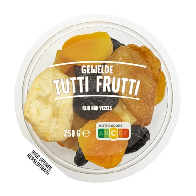 Neutraal Tutti frutti