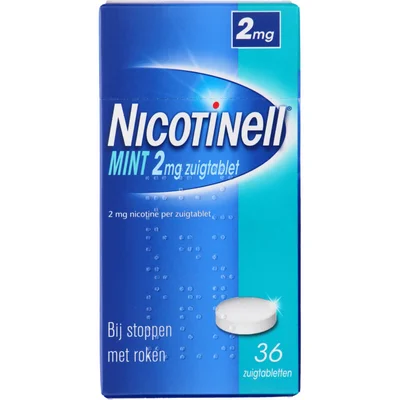 Nicotinell Mint nicotine zuigtablet 2mg