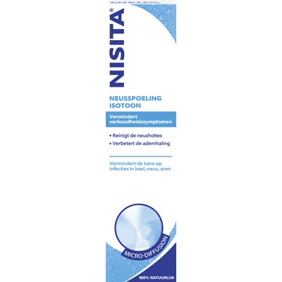 Nisita Neusspoeling isotoon
