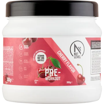 NXT Level Pre-Workout Kersensmaak 300 g