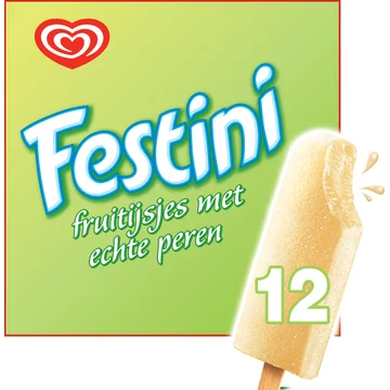 Ola IJs Festini Peer 12 stuks 12 x 50ml